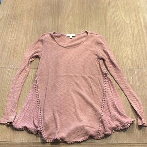 Long sleeve cotton shirt